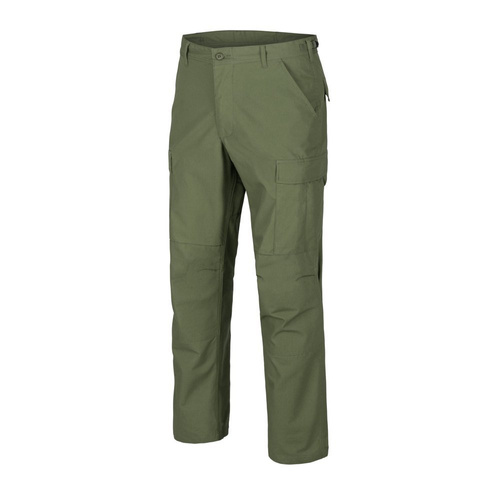Helikon - Брюки военные BDU - PolyCotton Ripstop - Olive Green - SP-BDU-PR-02 - Тактические брюки