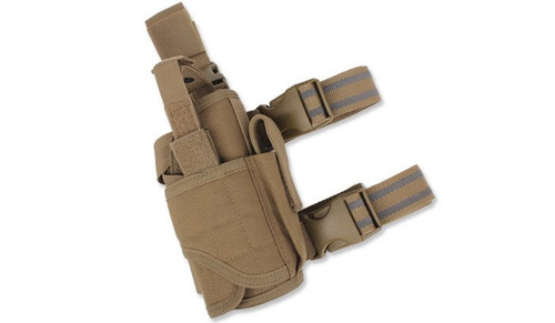 Кобури стегнові - Condor - Кобура стегнова Tornado Tactical Leg Holster - Coyote Brown - TTLH-498