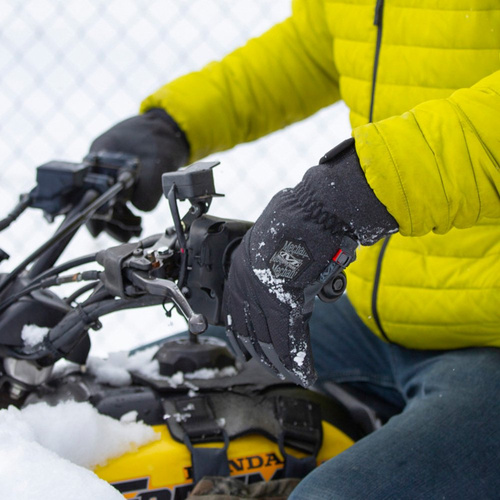 Mechanix - Зимові захисні рукавички ColdWork WindShell - сірі / чорні - CWKWS-58 - Тактичні рукавиці