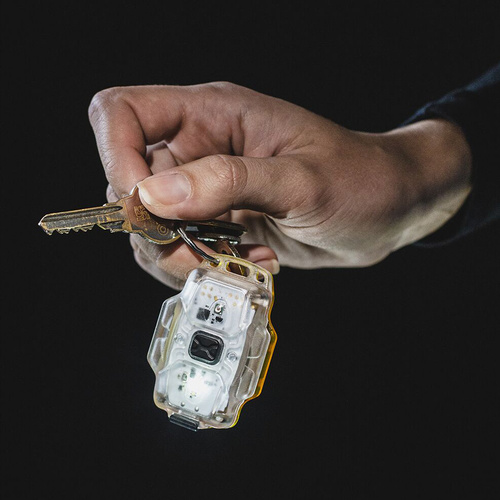 Armytek - LED карманный фонарик Crystal WRB - маячок - 150 лм - синий/серый - F07202B - Налобные фонари