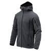Helikon - Флисовая толстовка Patriot Mk 2 - Hybrid Fleece - Shadow Grey / Чёрный - BL-PJ2-FH-3501A