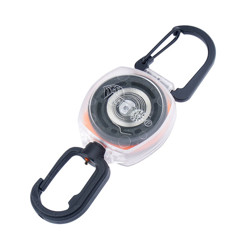 Key-Bak - Ретрактор Key-Connect - 24" - прозрачный - 0KB1-0A214 - Тренчики - Снаряжение