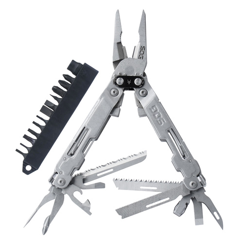 SOG - Мультитул PowerAccess Deluxe з набором насадок - 21 інструмент - PA2001-CP - Багатофункціональні ножі