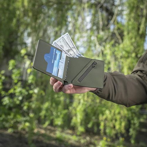 M-Tac - Кошелёк Slim Elite Gen.II - Ranger Green - 10171823 - Кошельки, футляры для документов