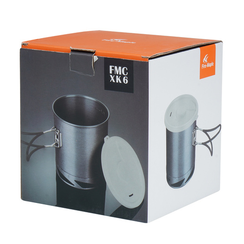 Кемпинг - Fire Maple - Туристическая кружка - 1 л - Алюминий - FMC-XK6-White - Котелки