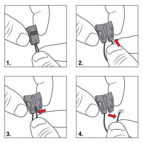 Тренчики - Инструмент Boomerang - Ретрактор Kevlar Hunter - Карабин - Малый - 0TRG-2114