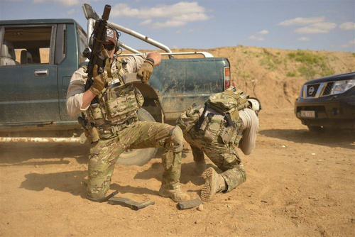 Direct Action - Передняя панель Spitfire Triple Rifle - Crye™ Multicam® - PC-R3FP-CD5-MCM - Подсумки тактические