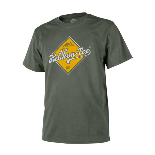 Helikon - Футболка Helikon-Tex Дорожній знак - оливково-зелений - TS-HRS-CO-02 - Футболки