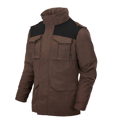 Helikon - Куртка військова Covert M65 - Земляний коричневий/чорний - KU-C65-DC-0A01A - Куртки M65