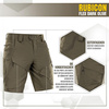 M-Tac - Тактичні шорти Rubicon Flex - 4-Way Stretch - YKK - Dark Olive - 20070048