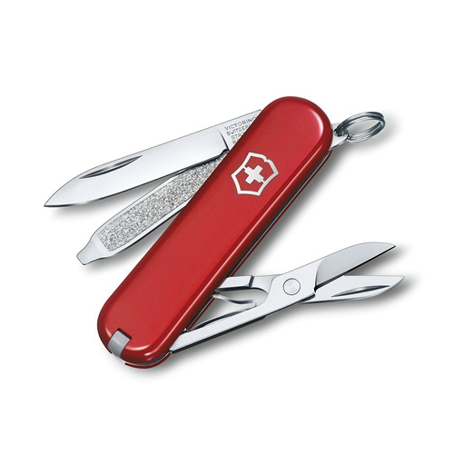 Victorinox - Карманный нож Classic SD - Красный - 0.6223.G - Швейцарские ножи