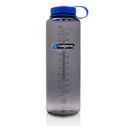Nalgene - 48oz Silo Sustain Wide Mouth Bottle - 63 mm opening - 1.5L - Grey - 2020-0148 - Бутылки для воды, гидраторы, котелки - Кемпинг