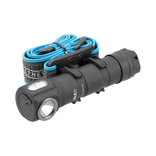 Walther - Налобный светодиодный фонарь HLC2r - 1000 лм - Черный - 3.7138 - Налобные фонари - Фонарики