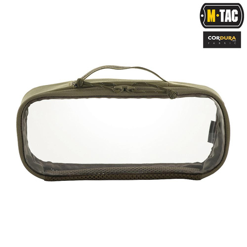 M-Tac - Прозрачный карман Elite Medium - Ranger Green - 10147023-M - Сумки - Рюкзаки