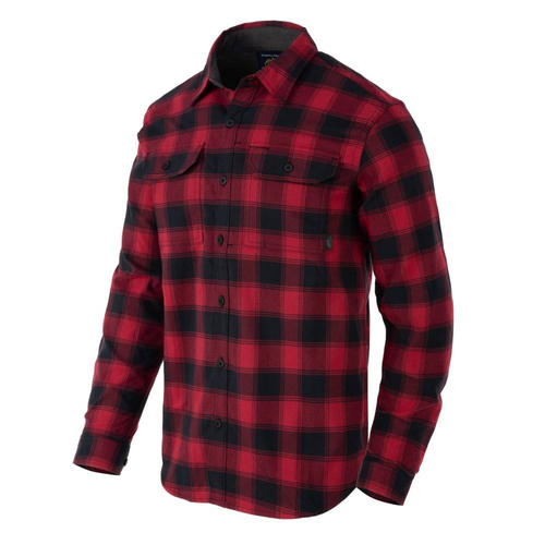 Helikon - Рубашка Greyman - Coral Crimson Checkered - KO-GMN-NS-PH - Тактические рубашки