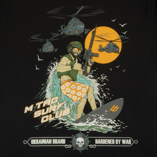 M-Tac - Футболка для серфінгу - чорна - 80062002 - Футболки