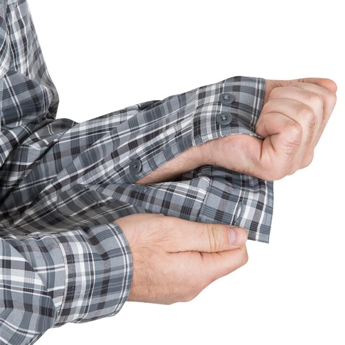 Одежда - Helikon - Рубашка Defender Mk2 City® - Stone Plaid - KO-DCT-SN-P1901 - Тактические рубашки