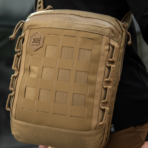 Сумки - M-Tac - Сумка на плечо Laser Cut Hex - Cordura - Coyote - 10241005