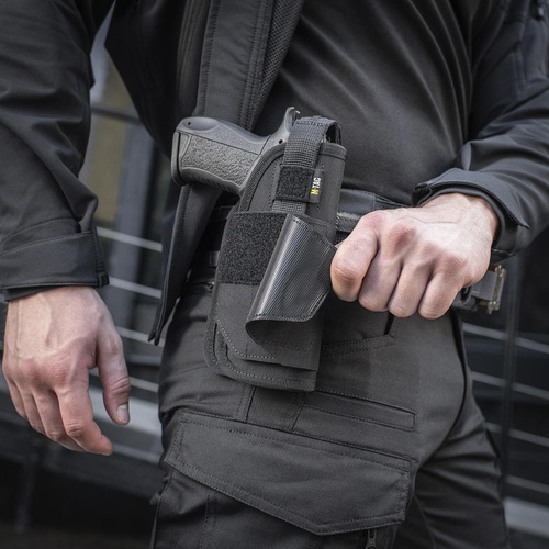 M-Tac - Кобура універсальна Elite - Ліворуч - Чорний - 10166002 - Кобури MOLLE