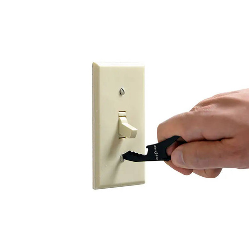 Карабины - Nite Ize - Карабін з набором інструментів DoohicKey ClipKey Tool - Steel - Black - KMTCK-01-R3