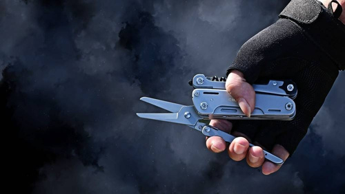 Roxon - Мультитул с набором бит S801S - жемчужно-серый - CM1334 - Мультитулы