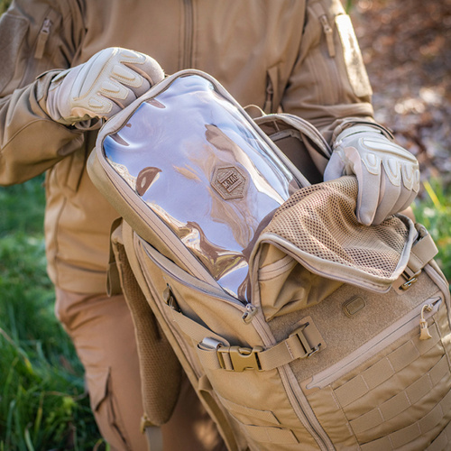 Підсумки вантажні - M-Tac - Прозорий органайзер Elite Large Gen.II - Cordura - нейлон - Coyote - 10147805-L