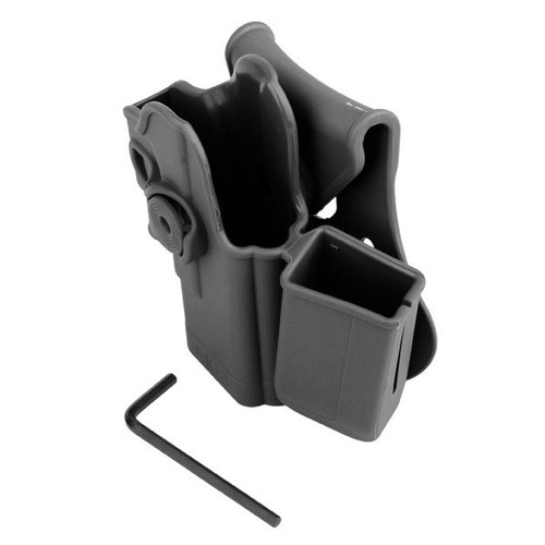 IMI Defense - Полімерна кобура 2-го рівня з кобурою Roto Paddle Holster - IMI-Z1023 - Кобура на пояс - Спорядження