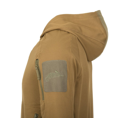Helikon - Кофта тактична Range Hoodie® - Olive Green / Чорний - BL-BRH-TC-0201A - Худі Helikon - Одяг
