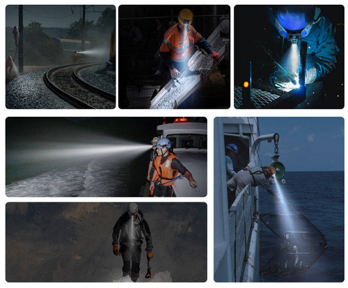 Ліхтарики на голову - NEXTorch - Світлодіодний налобний ліхтар Max Star LED - 1200 лм - чорний - MAX STAR