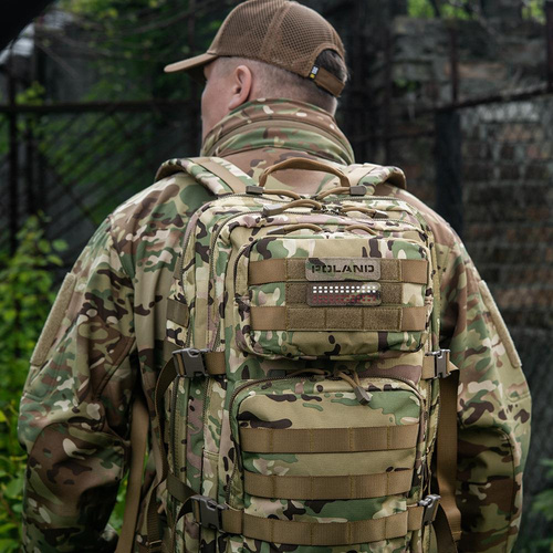 Одяг - M-Tac - Нашивка Польща 25х80 - Laser Cut - Multicam - 51001008 - Нашивки