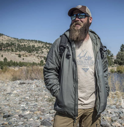 Футболки - Helikon - Футболка Outback Life - Khaki - TS-OBL-CO-13