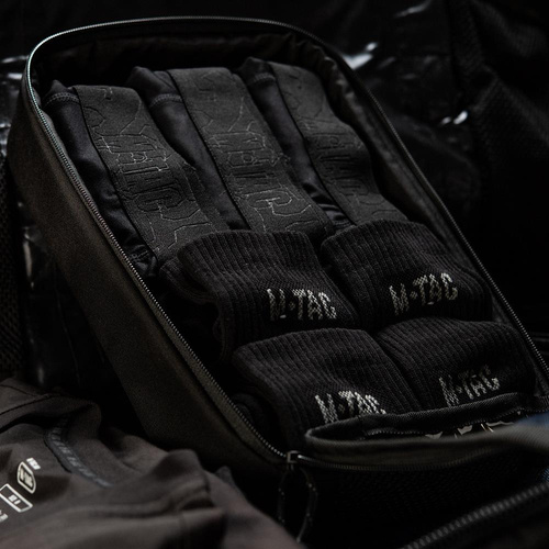 Спорядження - M-Tac - Elite Small прозорий органайзер - 22 х 14 см - чорний - 10147002-S - Підсумки тактичні