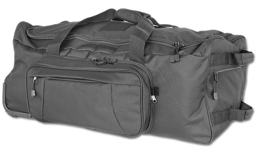 FOSCO - Сумка на колесах - Trolley commando bag - Чорна - Сумки