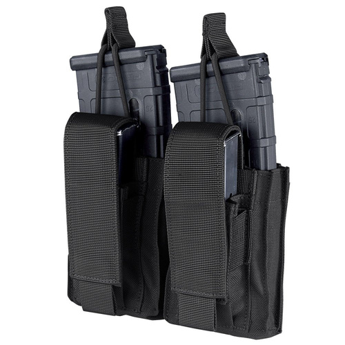 Condor - Підсумок подвійний Kangaroo Mag Pouch - подвійний - чорний - 191232-002 - Підсумки тактичні