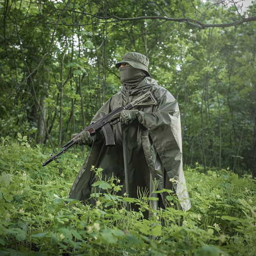 Одежда - M-Tac - Пончо от дождя - Олива - 20301001 - Дождевик