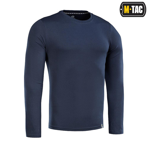 Одяг - M-Tac - Тактична кофта з довгим рукавом - темно-синій - 20067015 - Бойові сорочки