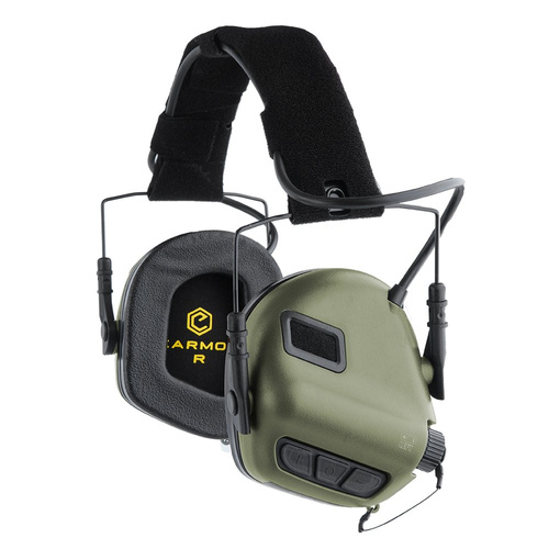 Earmor - Активные слуховые протекторы M31 Mark 3 - Foliage Green - Mil-71E-FG - Активные наушники