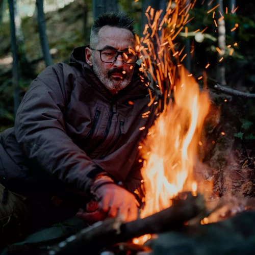 Куртки зимние - Helikon - Утепленная зимняя куртка Yukon - DuraCanvas - Черный - KU-WTY-DC-01