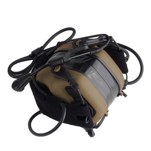 Earmor - Активные слуховые протекторы M32 PLUS - Coyote Brown - M32-CB (PLUS) - Рации - Снаряжение