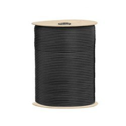 EDCX - Paracord Type III 550 - 4 мм - Чарни - Шпула 300 м