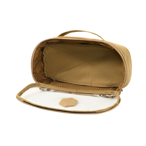 Снаряжение - M-Tac - Прозрачный органайзер Elite Medium Gen.II - Coyote - 10147805-M - Грузовые подсумки