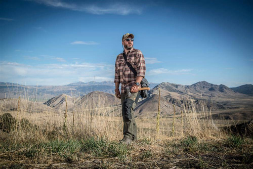 Helikon - Трекінгові штани Woodsman® - Crimson Sky / Black - SP-WDN-DC-8301A - Трекінгові штани - Одяг