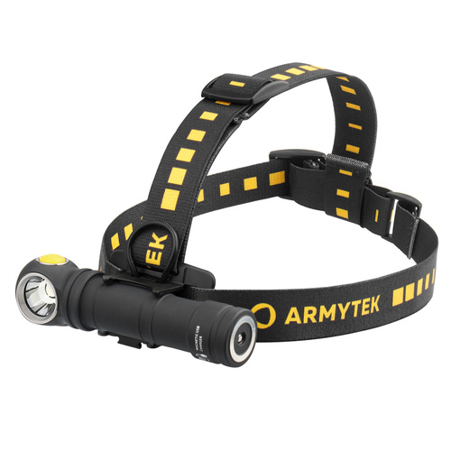 Armytek - Налобний ліхтар Wizard C2 Pro Max LR - Магнітний зарядний пристрій - 4150 лм - 21700 - Чорний - F06702C - Ліхтарики на голову