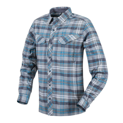 Helikon - Сорочка Defender Mk2 Pilgrim Shirt® - Blue Plaid - KO-DPG-SR-P6501 - Тактичні сорочки
