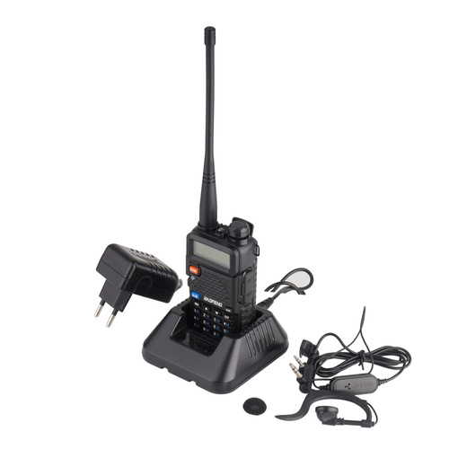 BaoFeng - Радіотелефон UV-5R 5W HTQ USB-C - 5 Вт - 1800 мАг - Рації