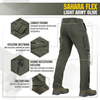 M-Tac - треккинговые брюки Sahara Flex Lite - армейская олива - 20064062