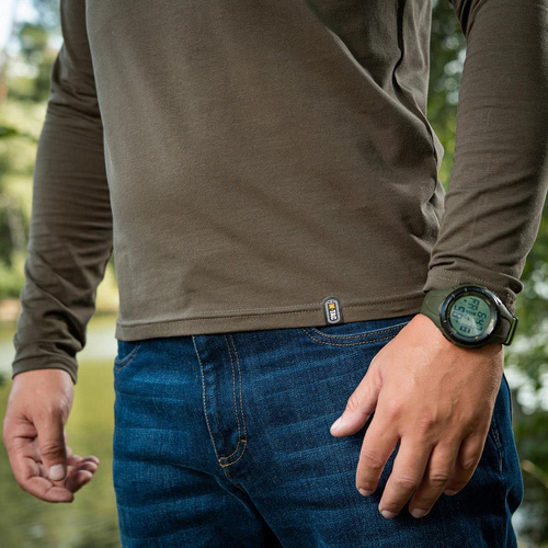 M-Tac - Тактическая кофта с длинным рукавом - Темно-оливковый - 20067048 - Боевые рубашки