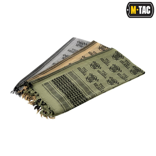 Одяг - M-Tac - Хустка Shemagh Til Valhall - Чорний / Coyote - 40907005 - Бандани, арафатки, шарфи-труби