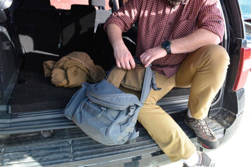 Helikon - Вставка на липучку MOLLE Adapter 2 - Cordura - Shadow Grey - IN-MA2-CD-35