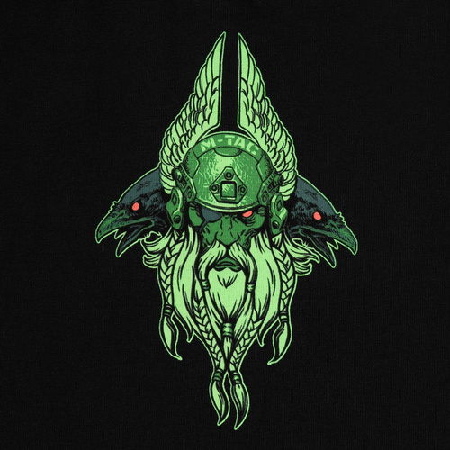 Одежда - M-Tac - Футболка Odin Night Vision - Czarna - 80064102 - Футболки